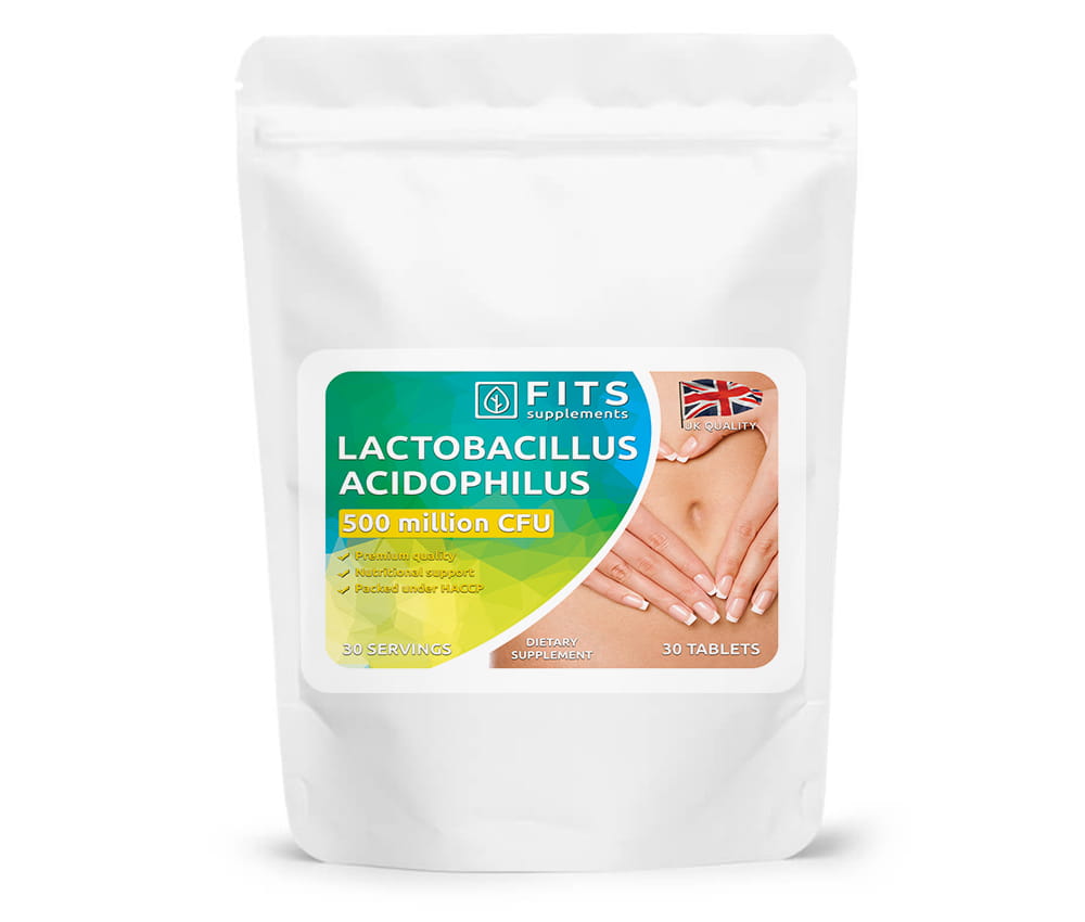 Probiotikai acidofiliniai 50 mg, tabletės
