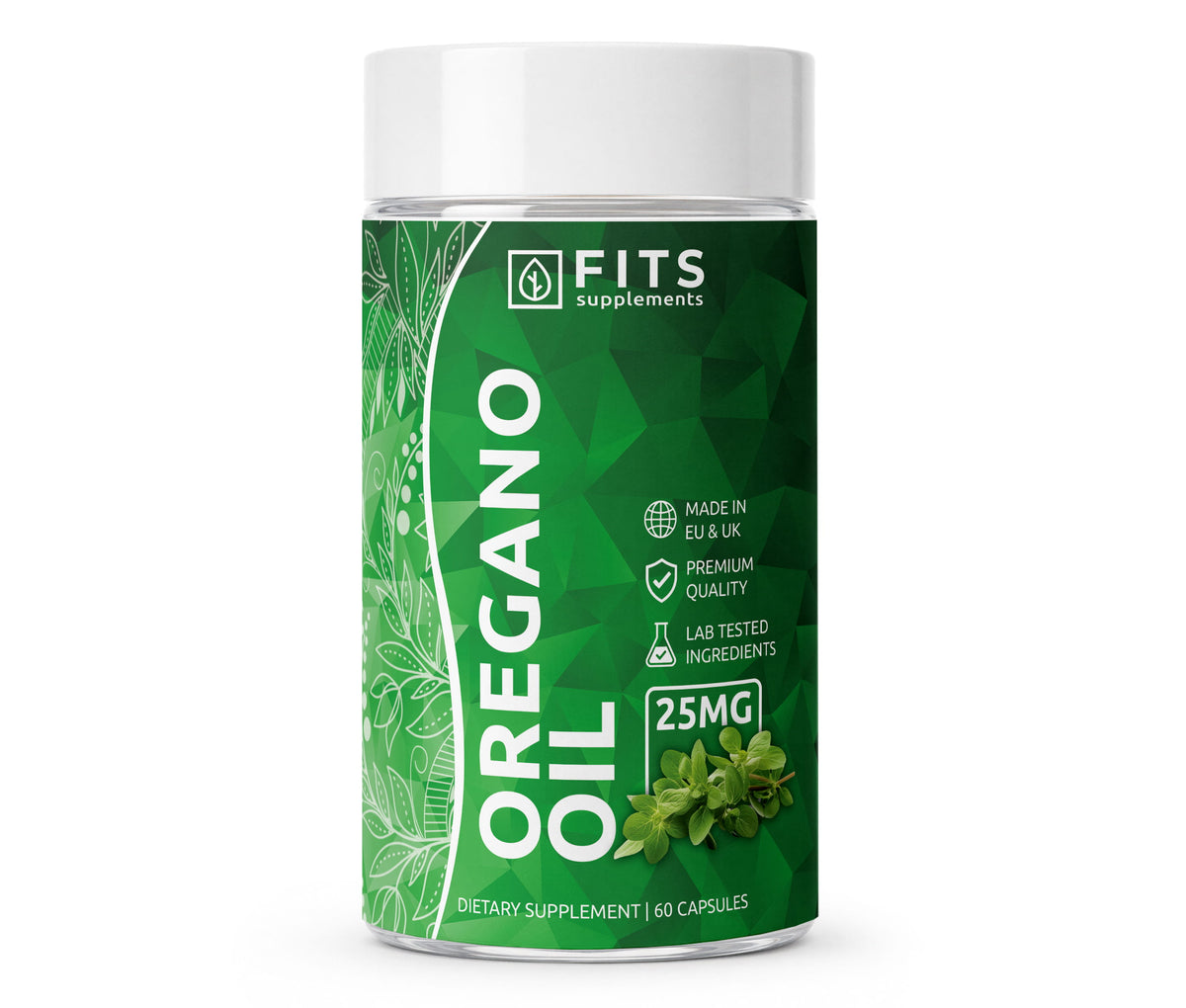 Oregano Oil 25mg capsules