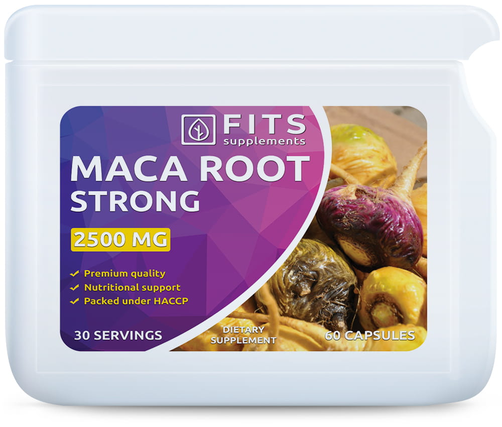 Maca Strong 2500mg 60 kapsulių