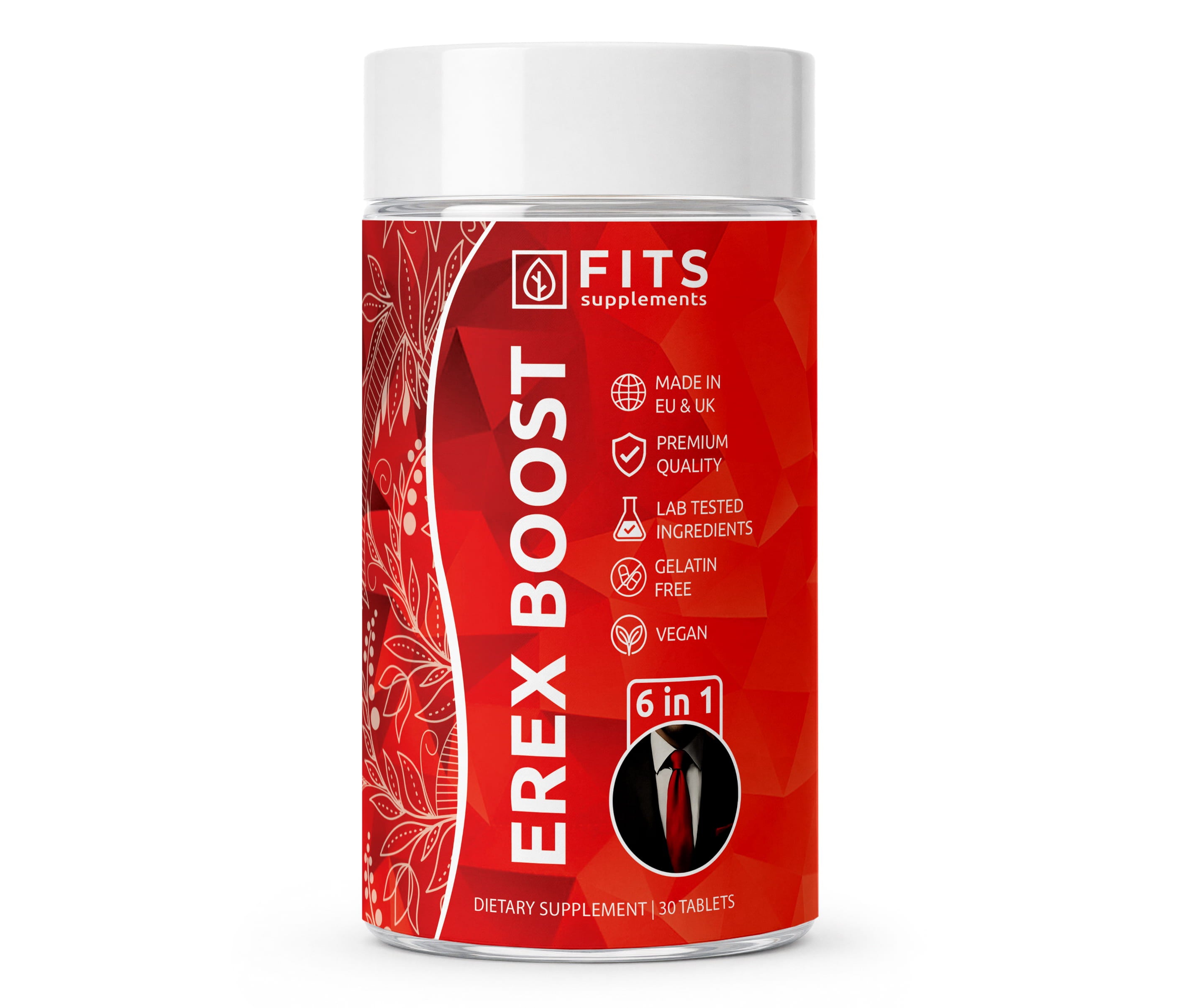 Erex Boost 6 in 1 kompleksas, tabletės