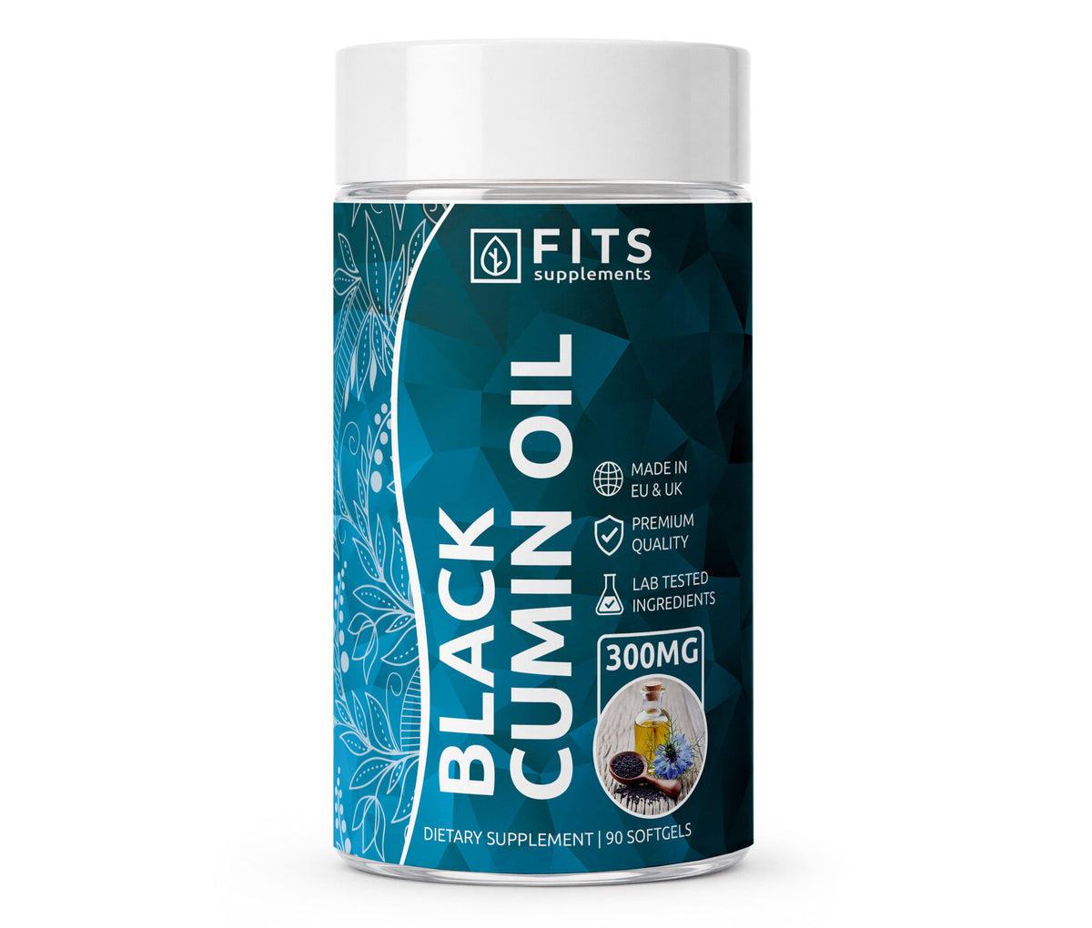 Black Cumin Oil 300mg 90 kapsulės