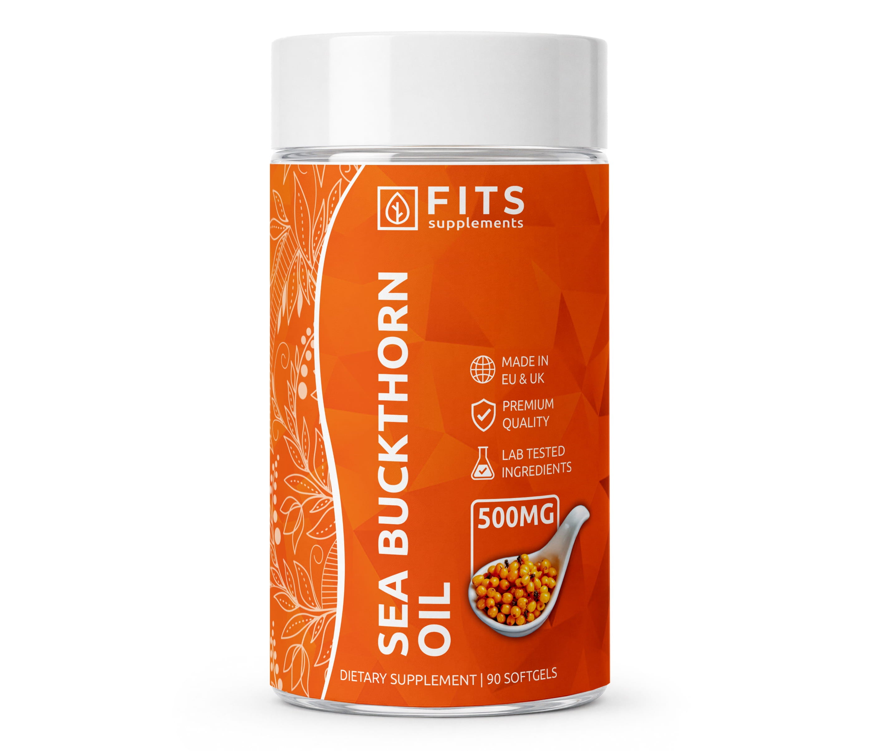 Sea Buckthorn Oil 500mg 90 kapsulės