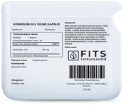 Koenzimas Q10 100 mg minkštos kapsulės