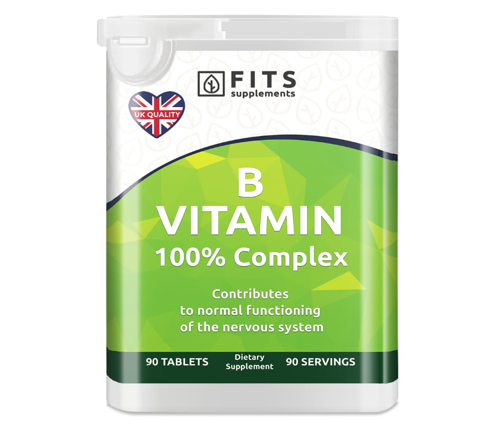 Vitamino B kompleksas tabletės N90