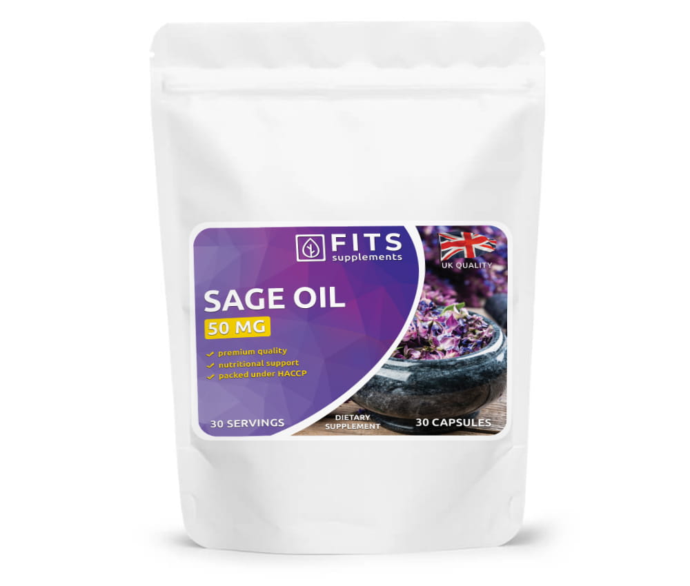 Sage Oil 50mg 30 capsules