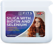Silicis 250mg su biotinu ir selenu, kapsulės