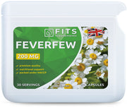 Feverfew 200mg 60 capsules