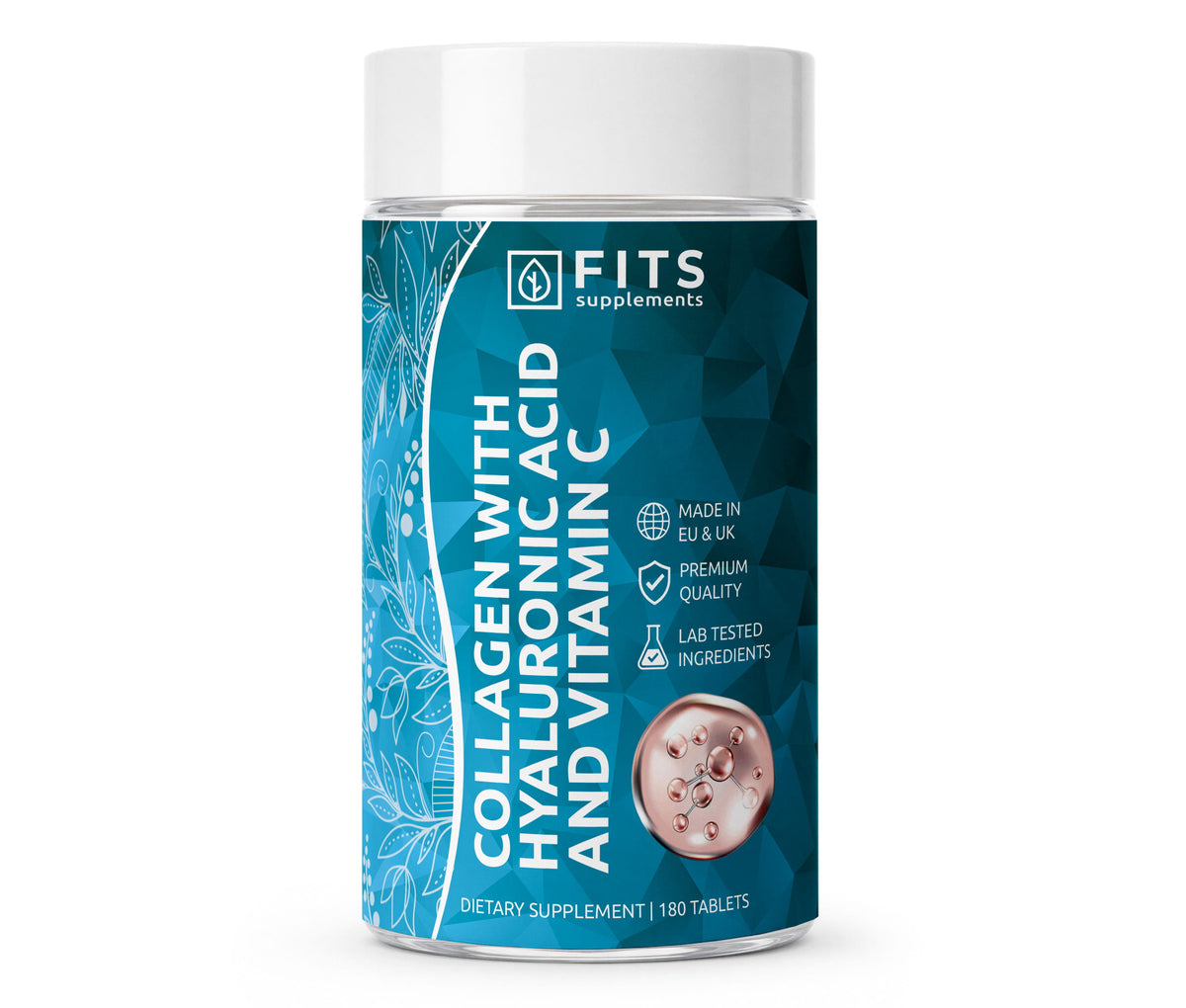 Collagen with Hyaluronic Acid & Vitamin C tablets N180