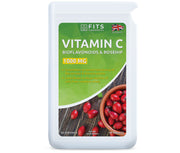 Vitaminas C 1000 mg + erškėtrožė + bioflavonoidai, tabletės N90