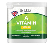 Vitaminas A 5000 mkg tabletės N90