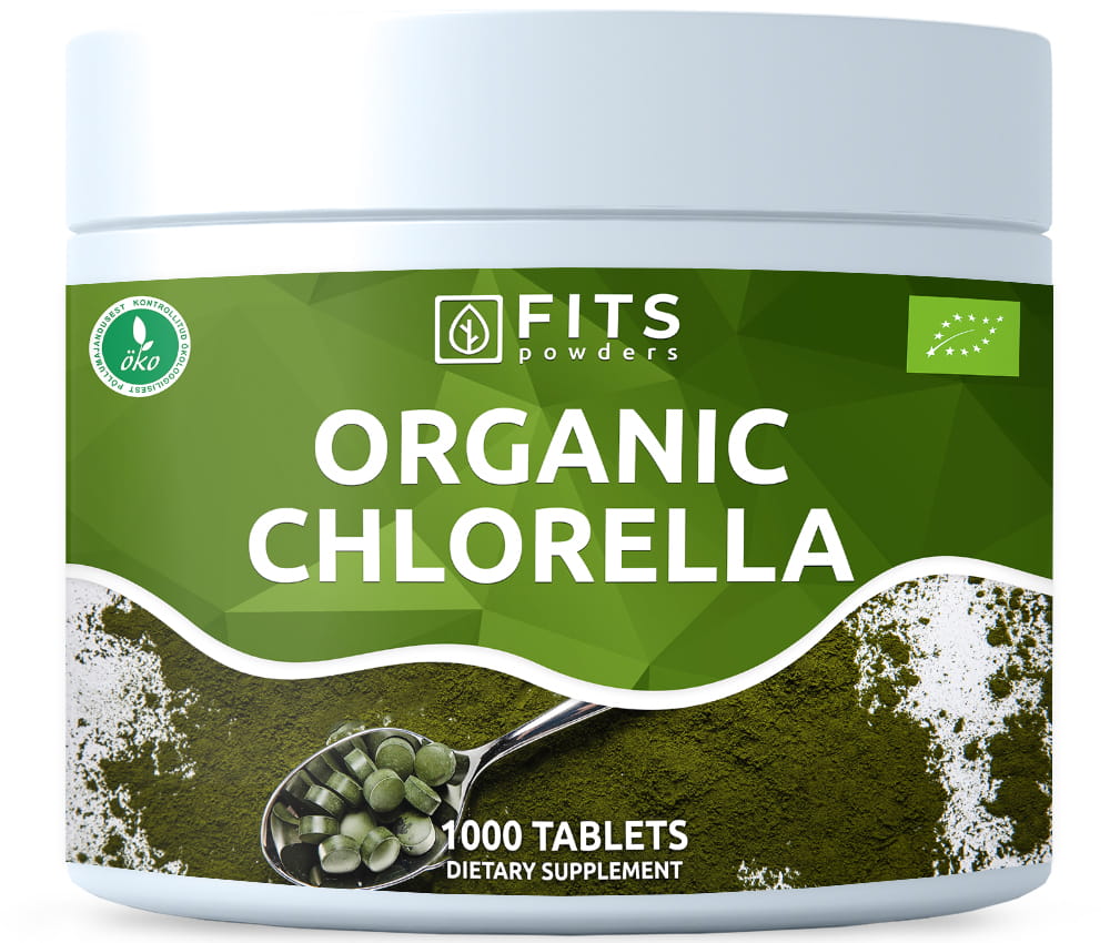 Chlorella BIO 500mg tabletės N1000