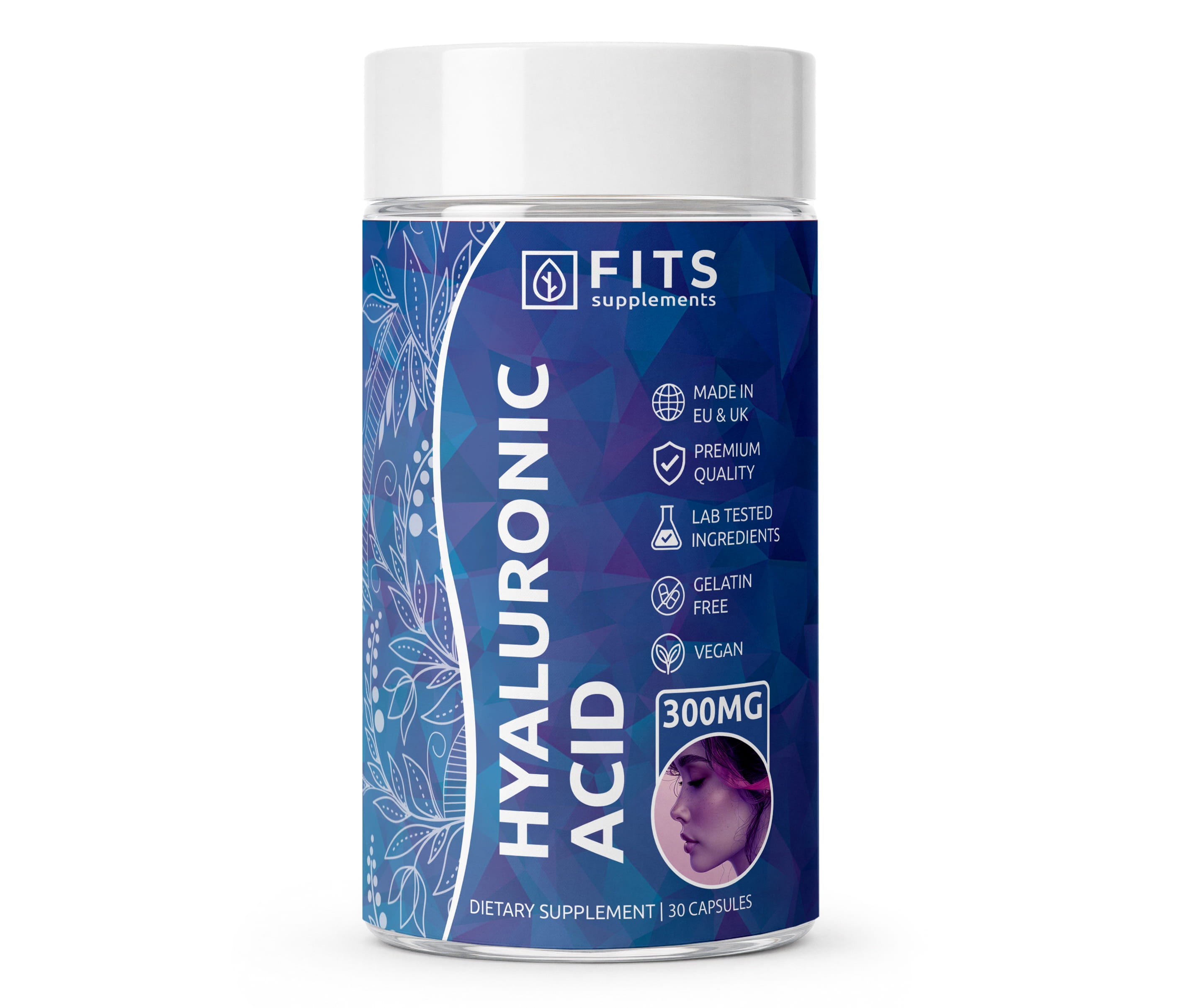Hyaluronic Acid Extra Strong 300mg kapsulės