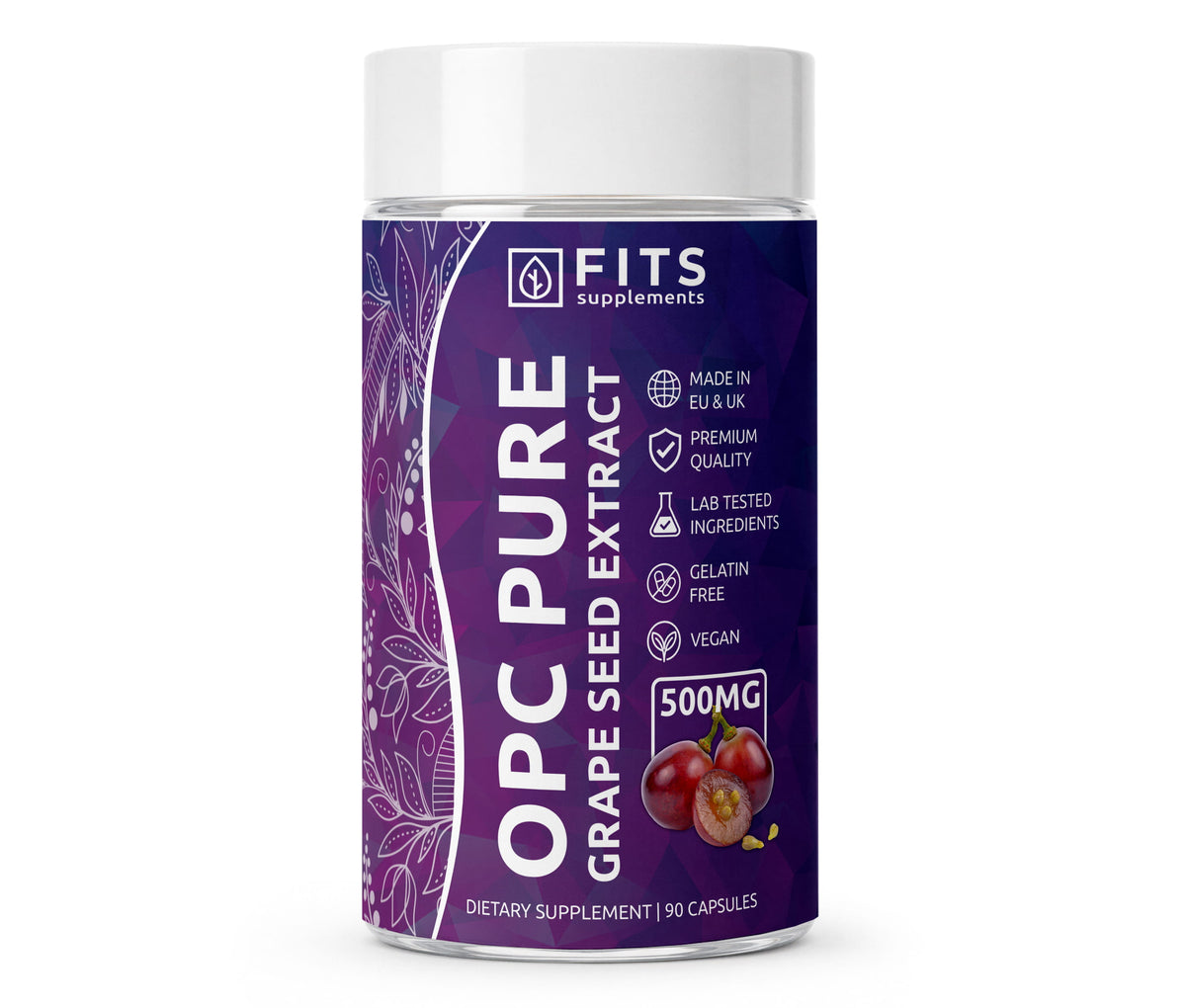 OPC Grape Seed Extract 500mg 90 capsules