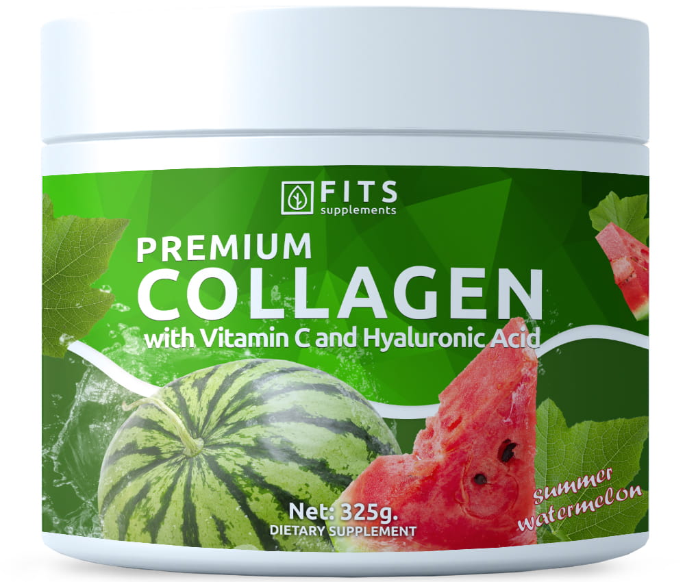 Premium Kolagenas Fresh Strawberry 325 g, milteliai