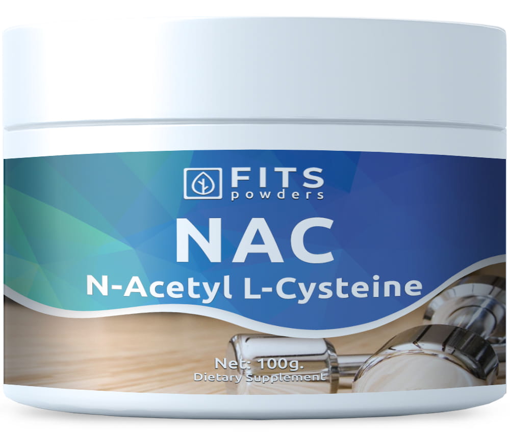NAC N-acetil-L-cisteinas 100 g milteliai