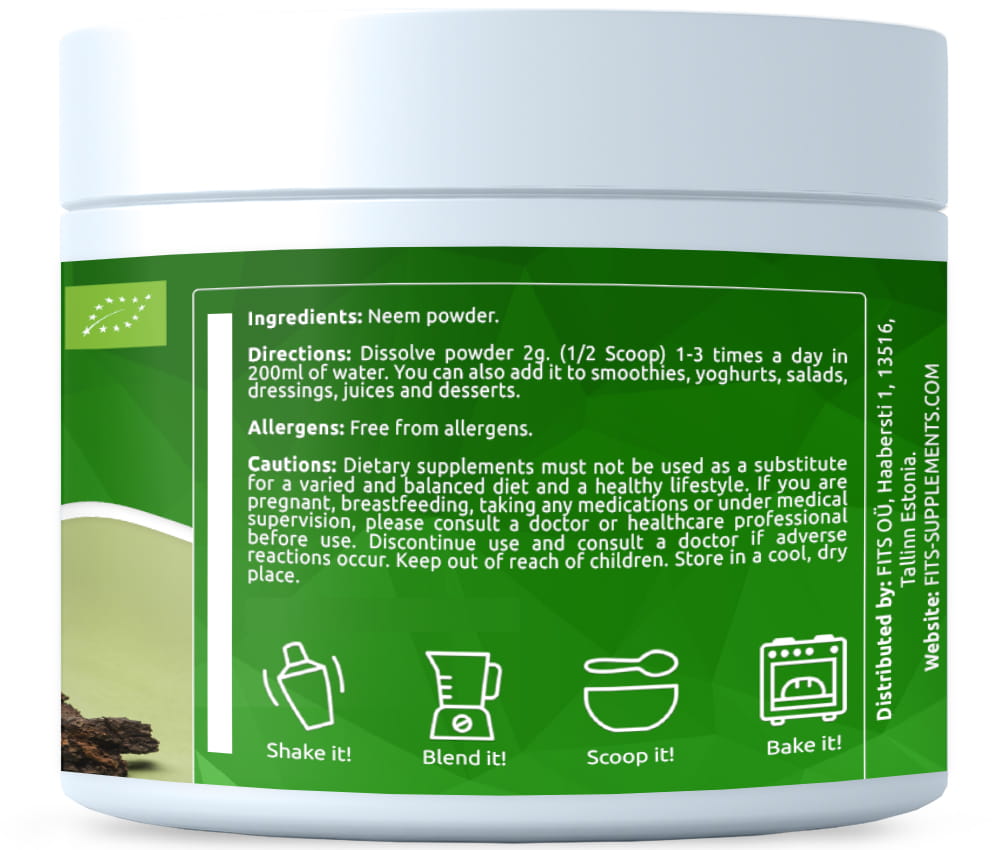 BIO Organic Neem 200g milteliai