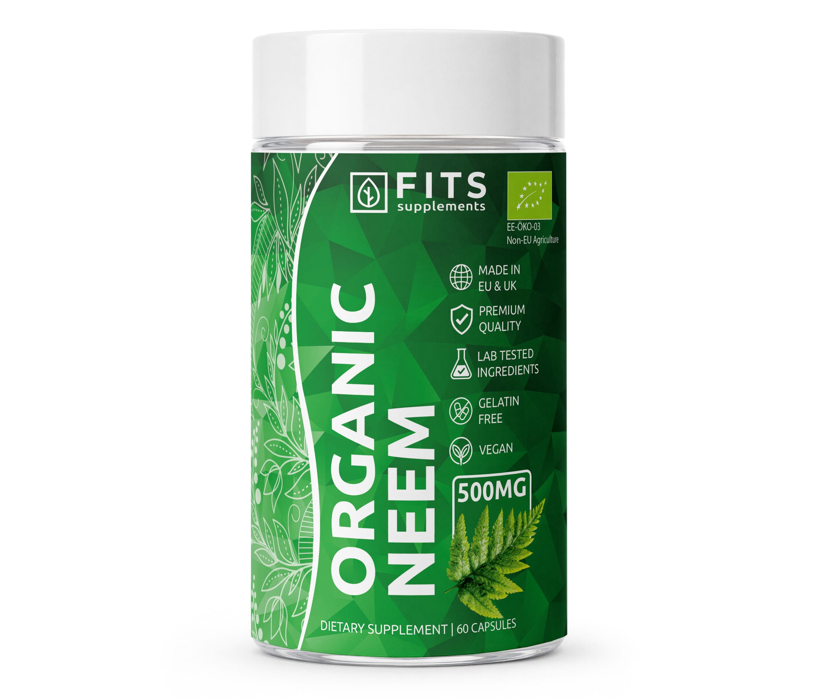 Neem 500 mg kapsulės