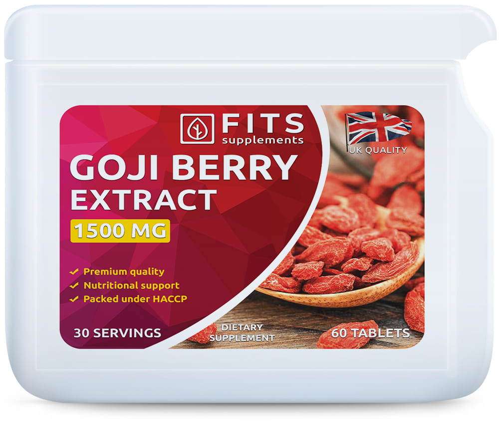 Goji uogos 1500 mg tabletės