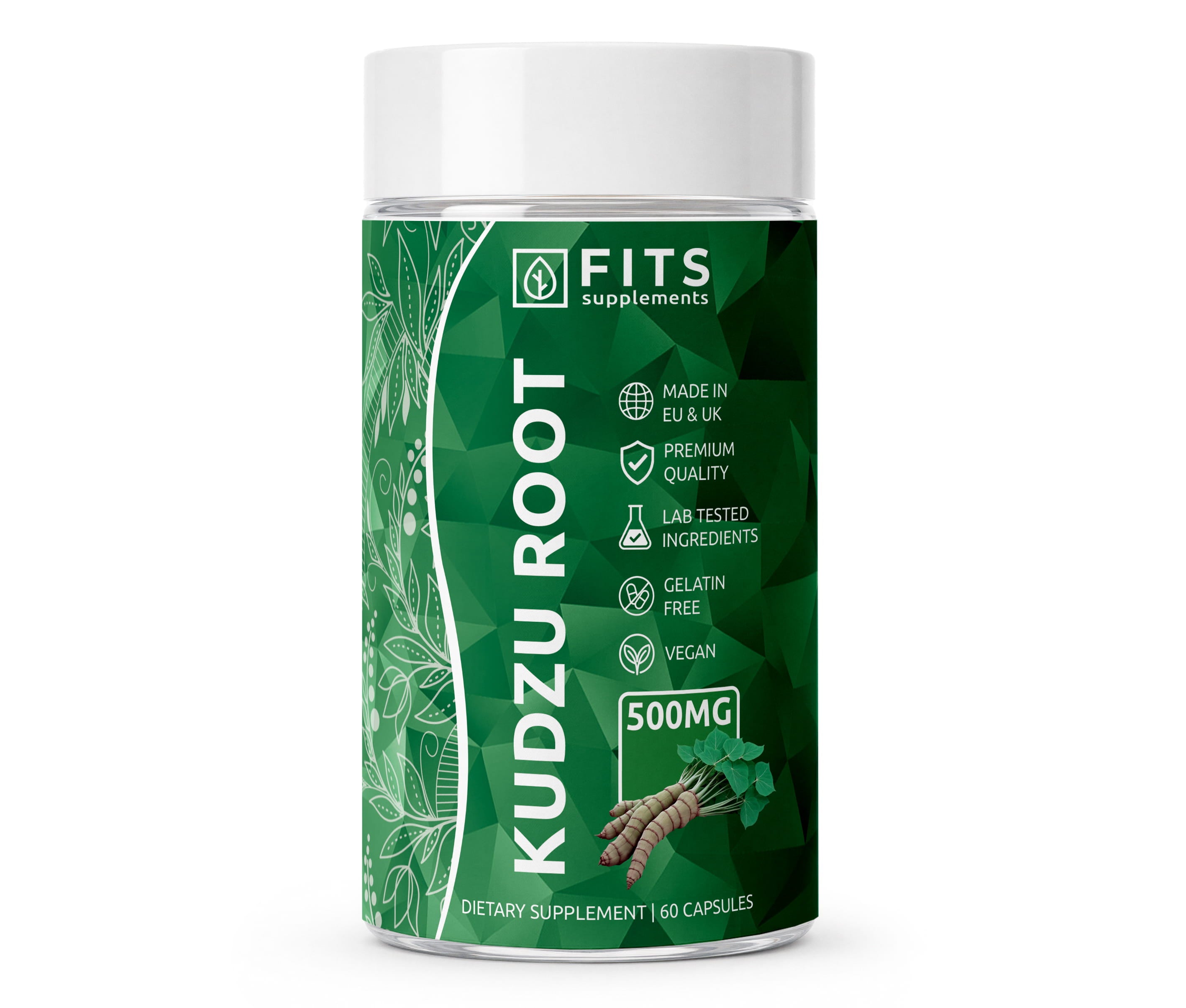 Kudzu Root 500mg 40% Isoflavones kapsulės