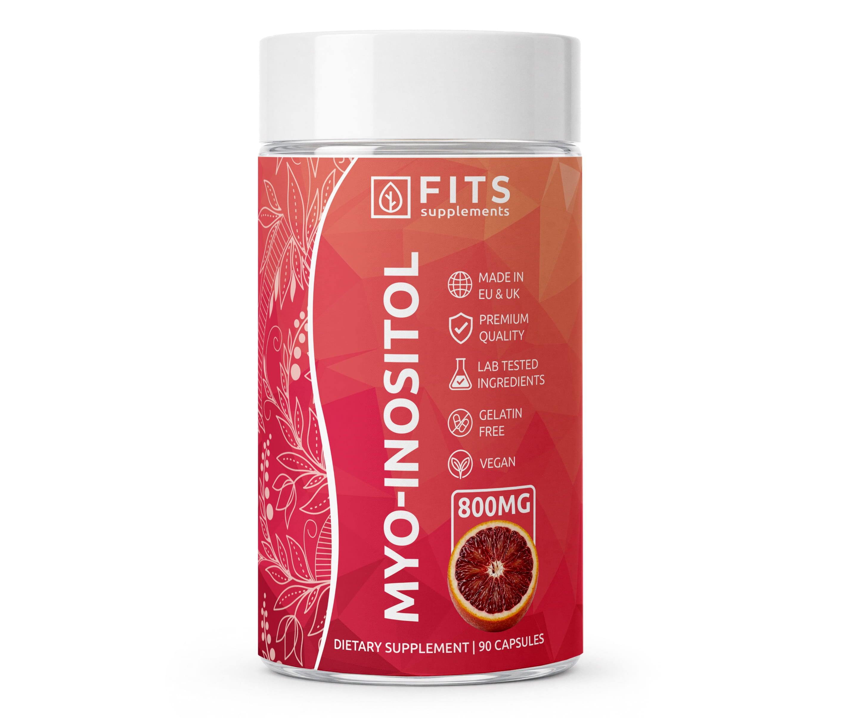 Myo inositol 800mg 90 capsules
