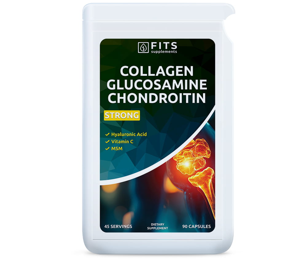 Collagen Glucosamine Chondroitin Strong 90 kapsulės