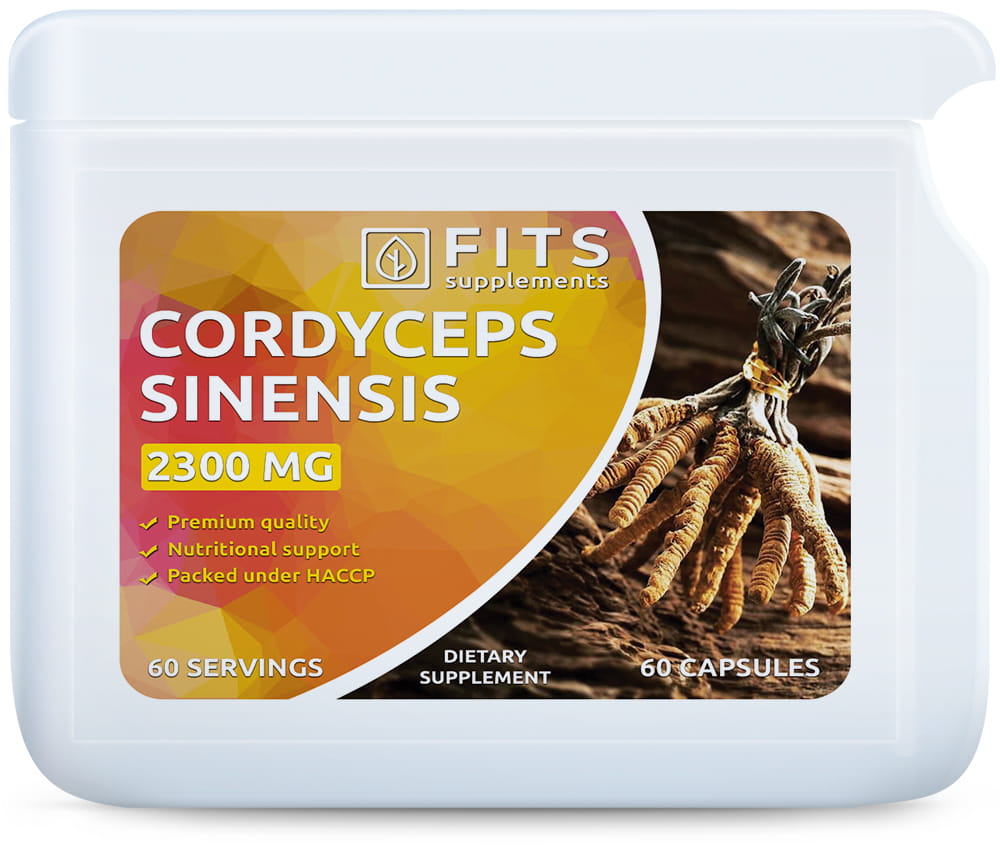 Cordyceps sinensis Strong 2300mg kapsulės