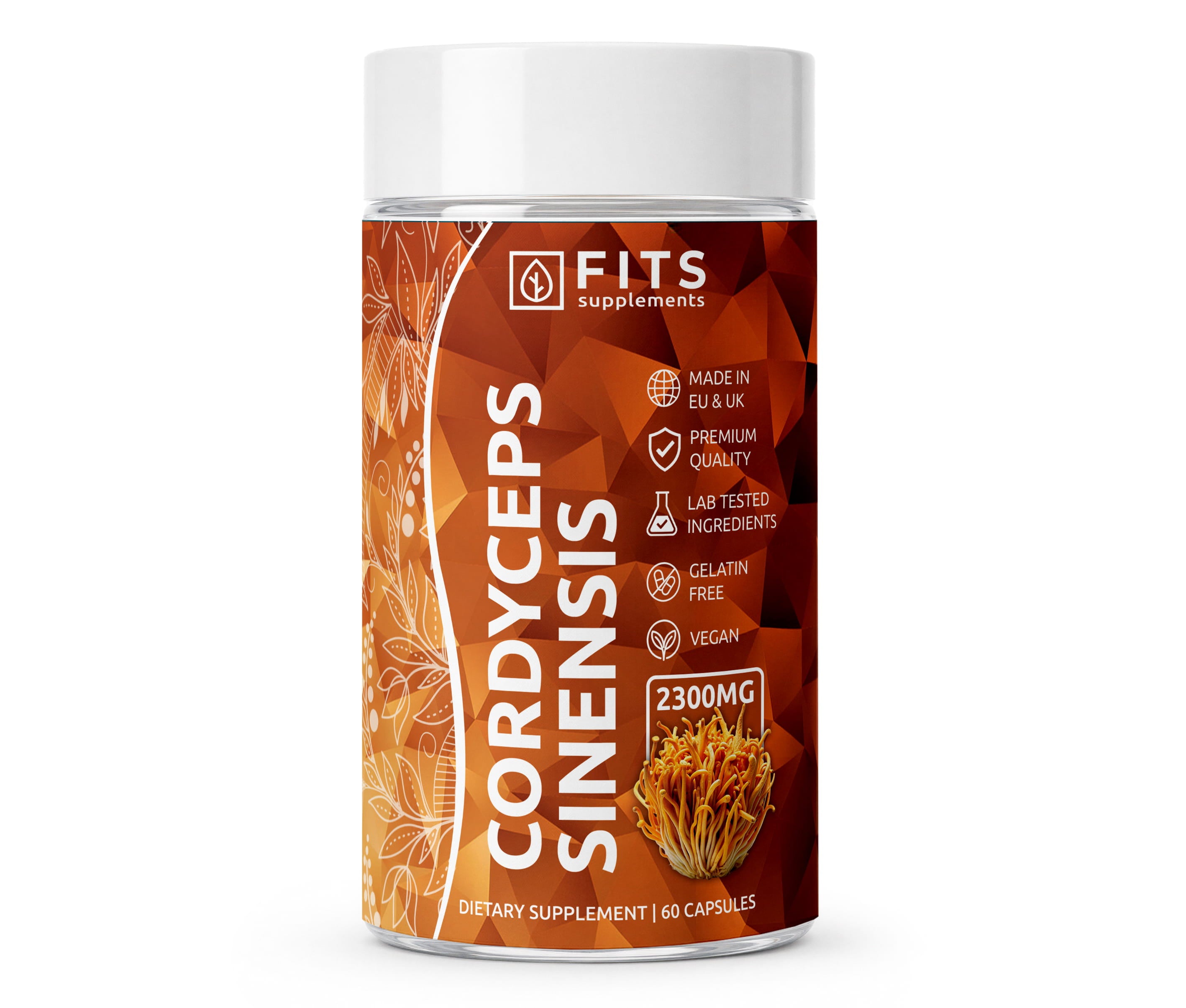 Cordyceps sinensis Strong 2300mg kapsulės