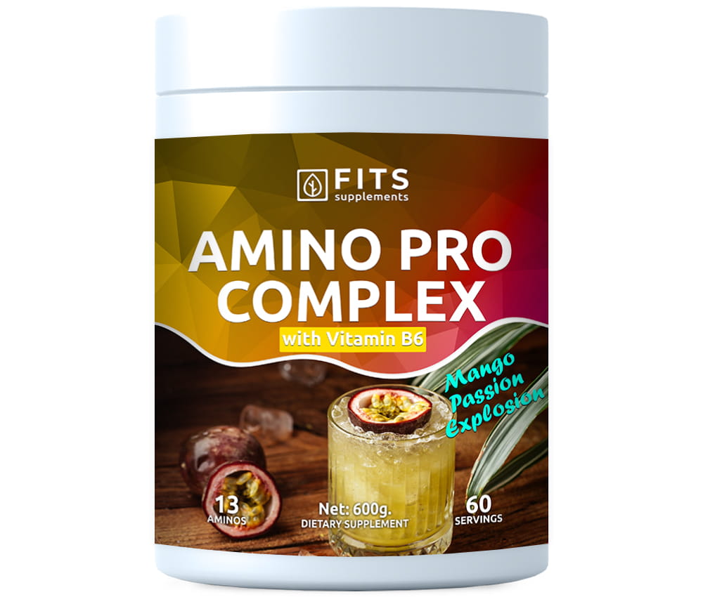 Amino PRO kompleksas Mango-Passion Explosion 600g