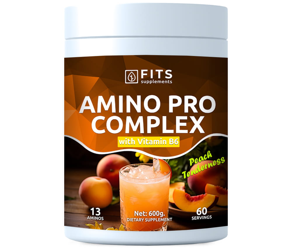 Amino PRO kompleksas Persikų švelnumas 600g