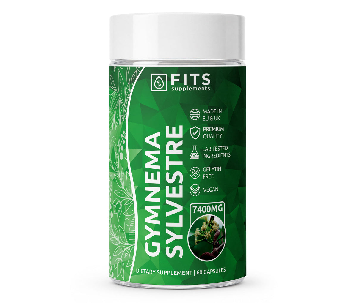Gymnema Sylvestre Strong 7400mg 60 capsules