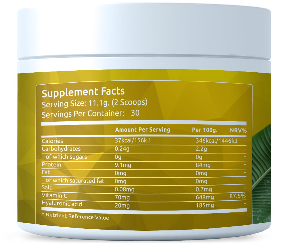 Premium Collagen Sweet Banana 325g powder