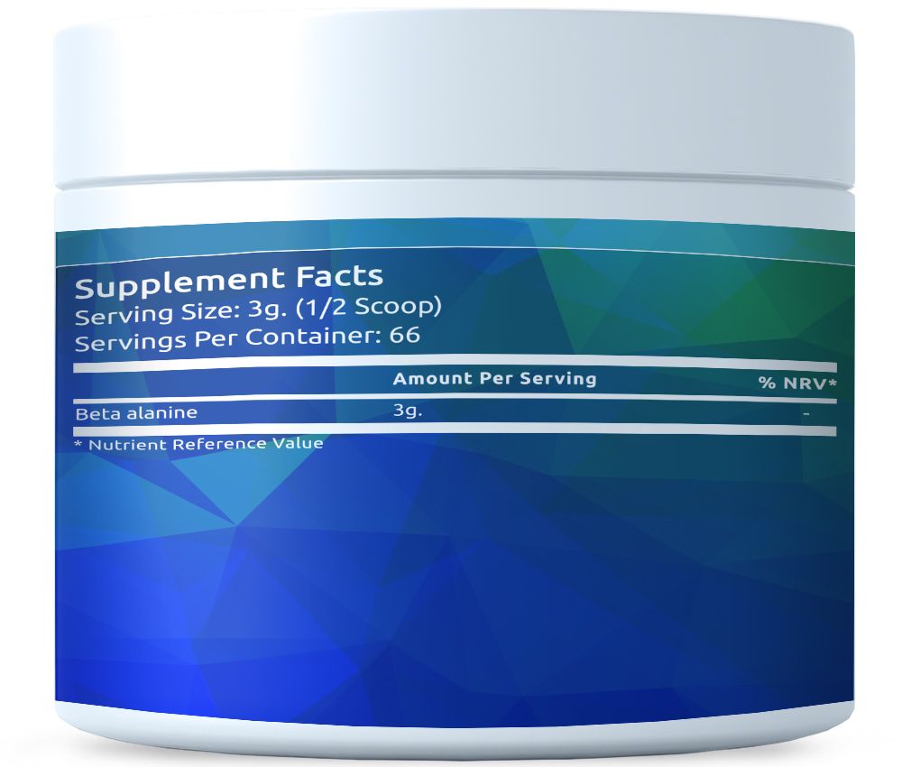 Beta Alanine powder 200g - FITS Dietary Supplements