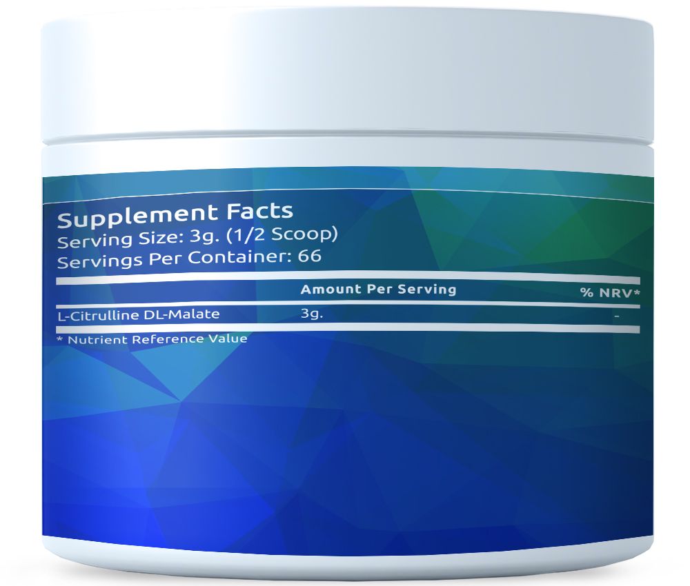 L-Citrulline Malate powder 200g - FITS Dietary Supplements